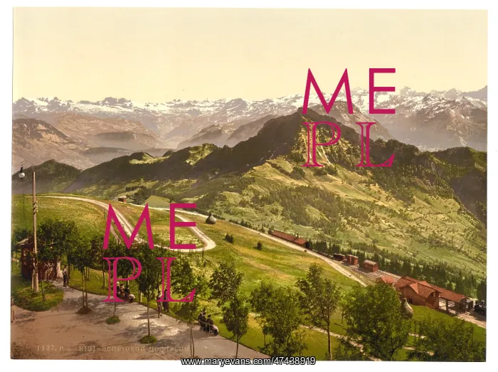 : Scheidegg, general view, Rigi, Switzerland : Scheidegg, general view, Rigi, Switzerland