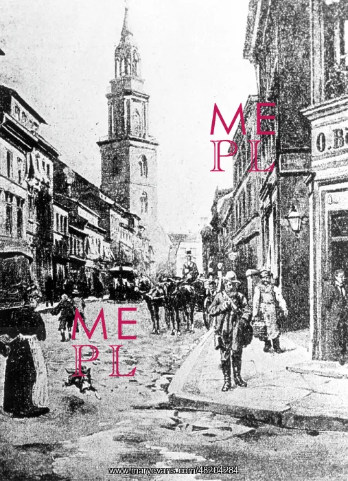 : The Scheunenviertel (''Barn Quarter'') in Berlin, 1888 : The Scheunenviertel (''Barn Quarter'') in Berlin, 1888