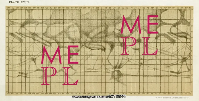 : Schiaparelli's map of the planet Mars : Schiaparelli's map of the planet Mars