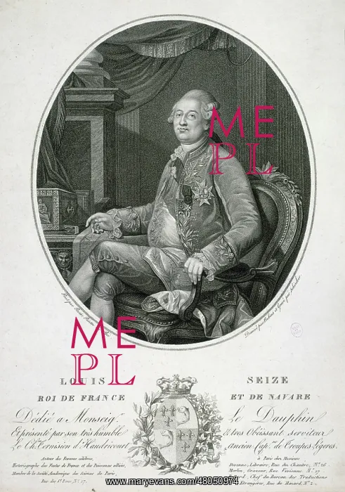 : Schinker. King Louis XVI of : Schinker. King Louis XVI of