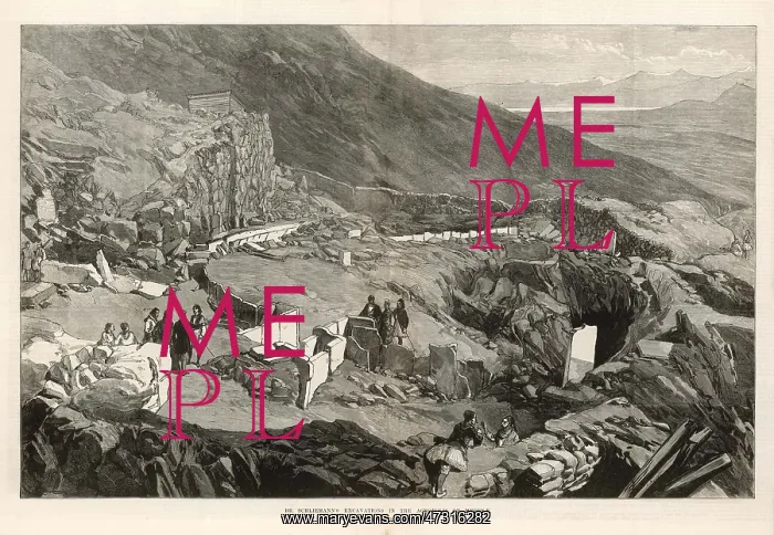 : SCHLIEMANN AT MYCENAE : SCHLIEMANN AT MYCENAE