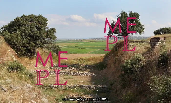 : Schliemann Trench, Troy, Turkey : Schliemann Trench, Troy, Turkey