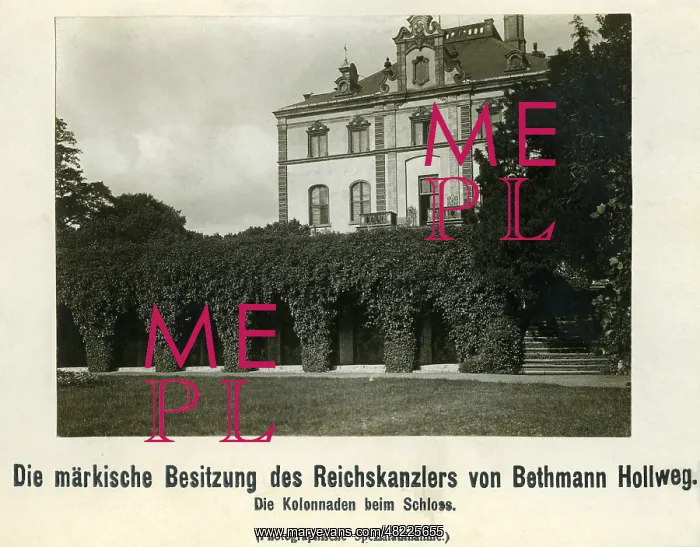 : Schloss Hohenfinow, 1909 : Schloss Hohenfinow, 1909