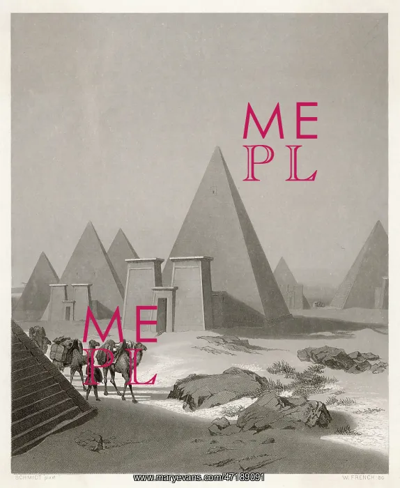  : SCHMIDT / PYRAMIDS / MEROE