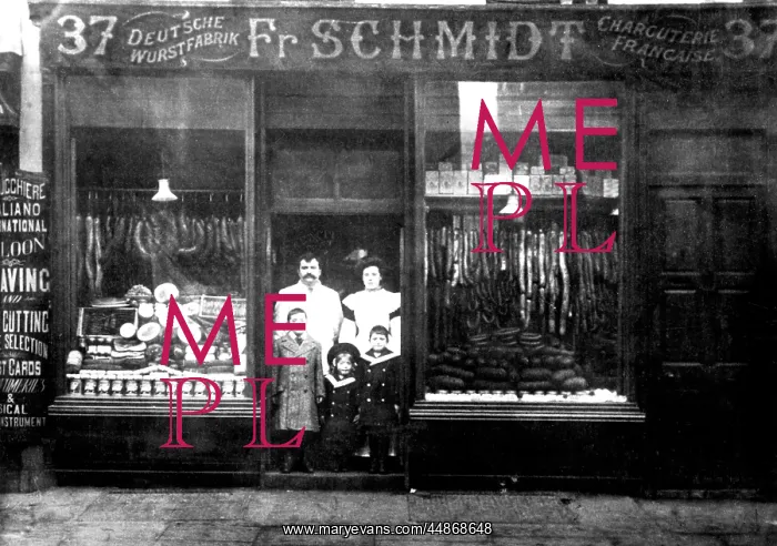 : SCHMIDT'S BUTCHERS 1900 : SCHMIDT'S BUTCHERS 1900