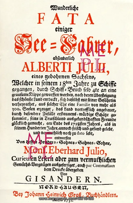 : Schnabel, Johann Gottfried, 7.11.1692 - circa : Schnabel, Johann Gottfried, 7.11.1692 - circa