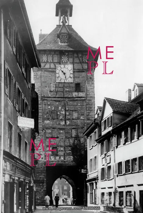 : The Schnetztor in Konstanz, 1936 : The Schnetztor in Konstanz, 1936