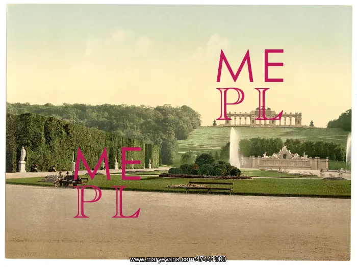 : Schoenbrunn (i.e. Schonbrunn)Park, Vienna, Austro-Hungary : Schoenbrunn (i.e. Schonbrunn)Park, Vienna, Austro-Hungary