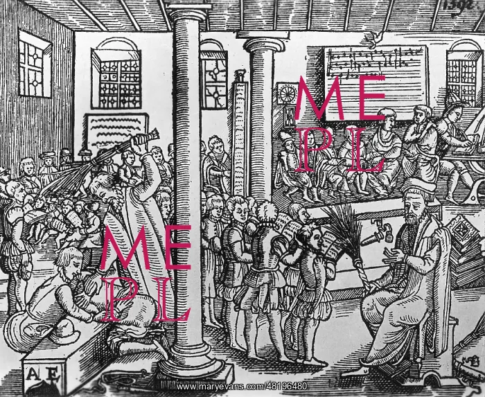 : School in the 16th Century : School in the 16th Century