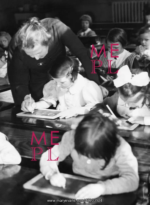 : School, around 1930 : School, around 1930
