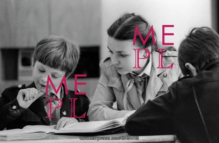 : At school, 1987 : At school, 1987