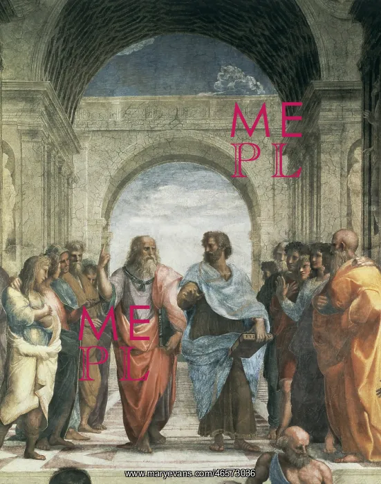 : The School of Athens (detail), by Raphael : The School of Athens (detail), by Raphael