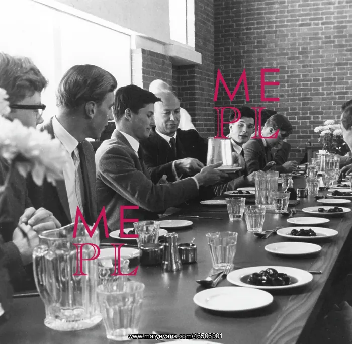 : School dinner at Marlborough School : School dinner at Marlborough School