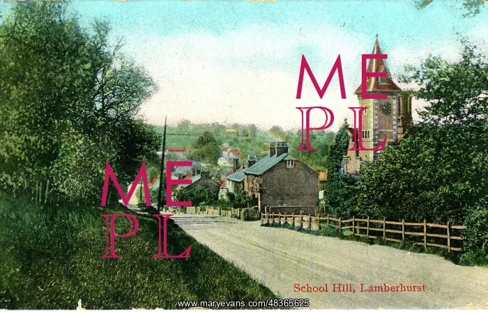 : School Hill, Lamberhurst, Kent : School Hill, Lamberhurst, Kent