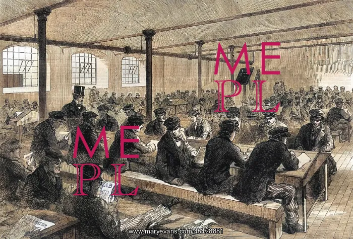 : School for mill operatives in Manchester 1862 : School for mill operatives in Manchester 1862