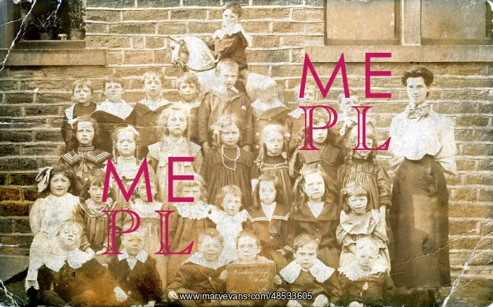 : School Photograph, Birchencliffe, Yorkshire : School Photograph, Birchencliffe, Yorkshire
