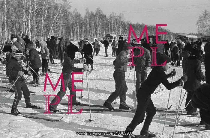 : School Ski Races in Omsk : School Ski Races in Omsk