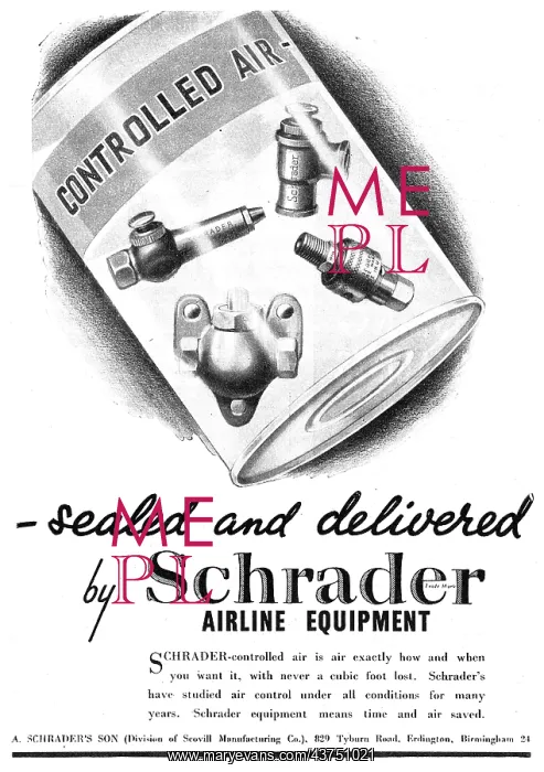 : Schrader Pneumatic Air Line Equipment : Schrader Pneumatic Air Line Equipment