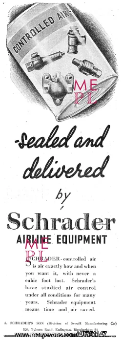 : Schrader Pneumatic Air Line Equipment : Schrader Pneumatic Air Line Equipment