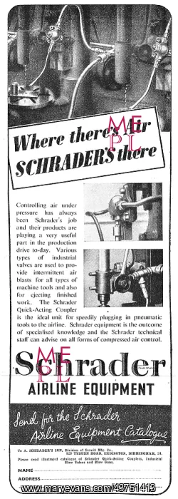 : Schrader Pneumatic Air Line Equipment : Schrader Pneumatic Air Line Equipment