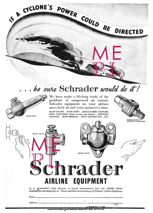 : Schrader Pneumatic Air Line Equipment : Schrader Pneumatic Air Line Equipment