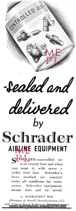 : Schrader Pneumatic Air Line Equipment : Schrader Pneumatic Air Line Equipment