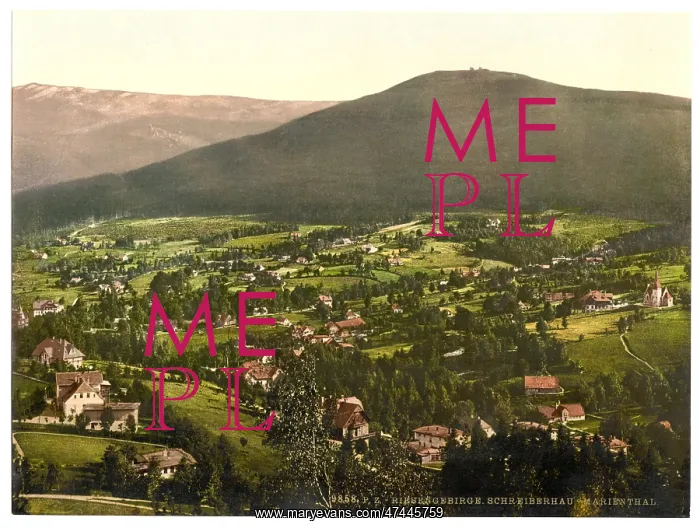 : Schreiberhau-Marienthal, Riesengebirge, Germany (i.e. Szkla : Schreiberhau-Marienthal, Riesengebirge, Germany (i.e. Szkla