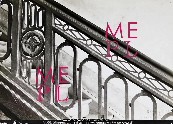 : Schwarzenberg: Neoclassical handrail : Schwarzenberg: Neoclassical handrail