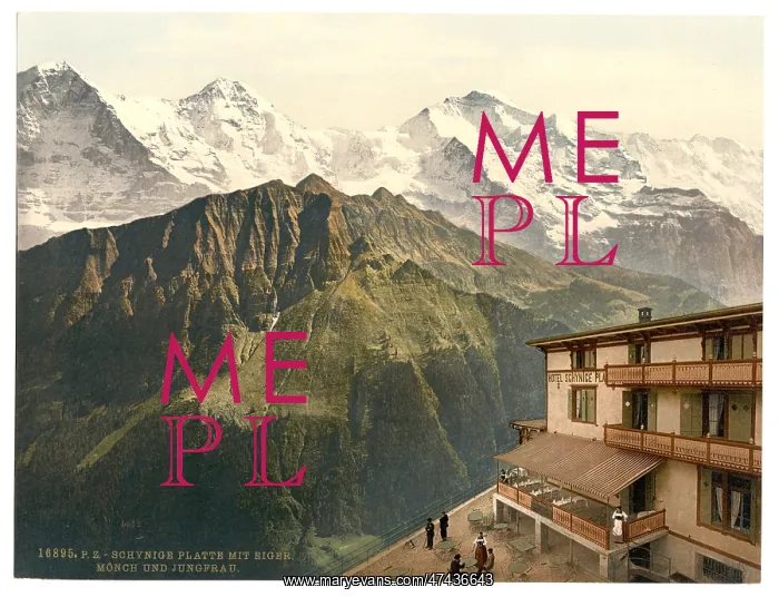 : Schynige Platte, Eiger, Monch and Jungfrau, Bernese Oberland : Schynige Platte, Eiger, Monch and Jungfrau, Bernese Oberland