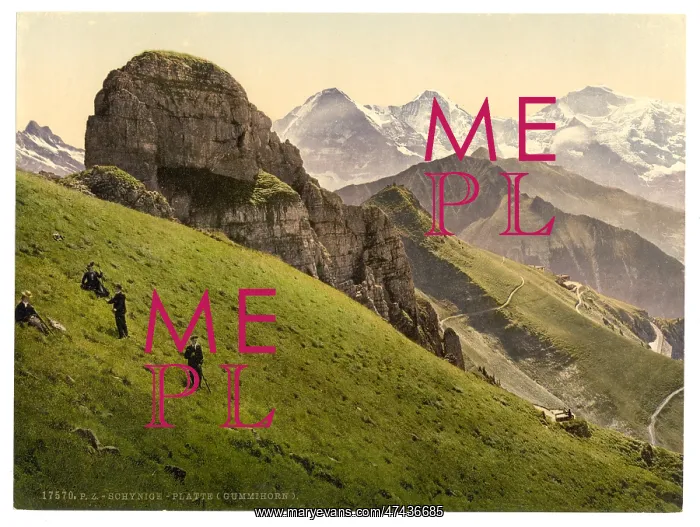 : Schynige Platte, Gummihorn, Eiger, Monch and Jungfrau, Berne : Schynige Platte, Gummihorn, Eiger, Monch and Jungfrau, Berne