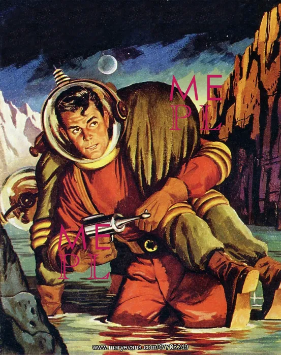  : Sci Fi - Cadet Carries Colleague