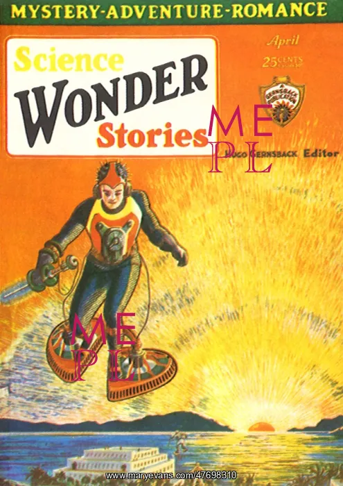  : Sci Fi - Man Walking On Air