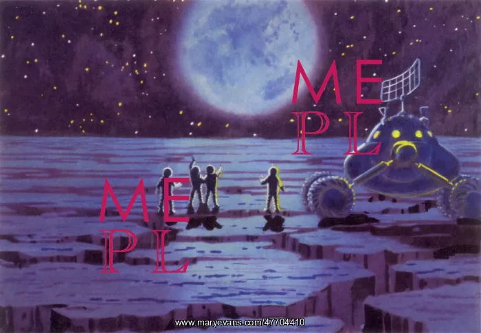 : Sci Fi - Spacemen on Blue Alien Planet : Sci Fi - Spacemen on Blue Alien Planet