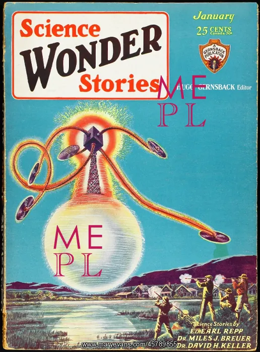 : SCI WONDER STORIES / 1930 : SCI WONDER STORIES / 1930