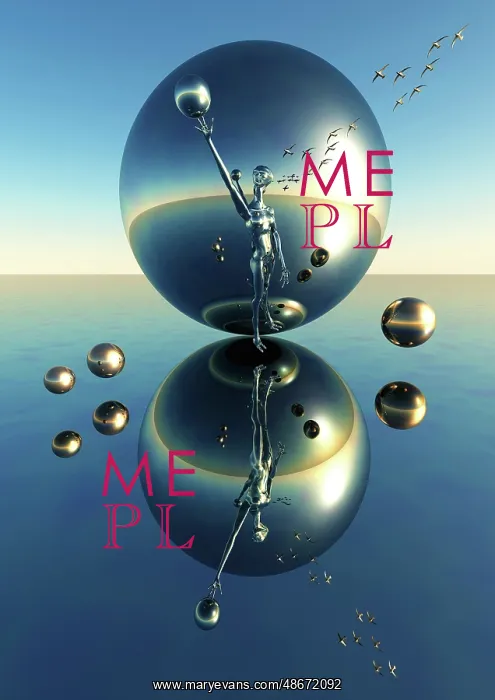 : A science fiction conceptual image showing a metallic : A science fiction conceptual image showing a metallic