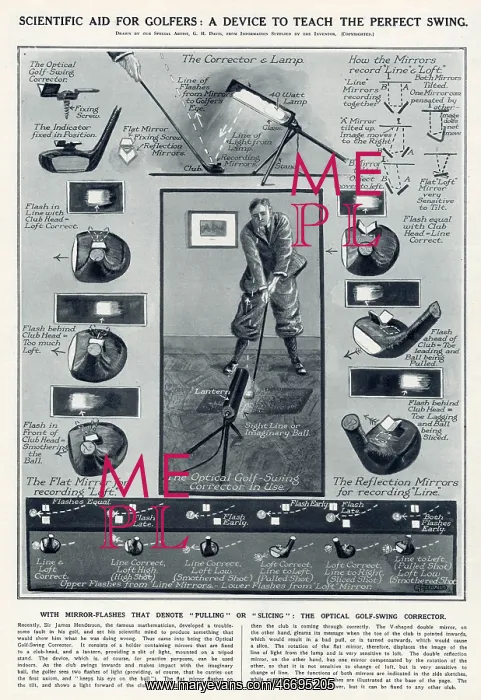 : Scientific Aid for Golfers 1930 : Scientific Aid for Golfers 1930
