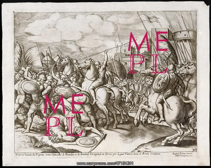 : Scipio Africanus defeats Hannibal at Zama : Scipio Africanus defeats Hannibal at Zama