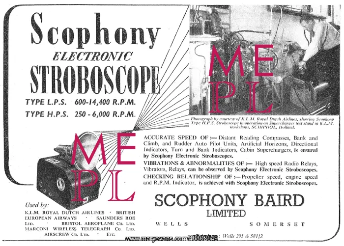 : Scophony Electronic Stroboscope : Scophony Electronic Stroboscope