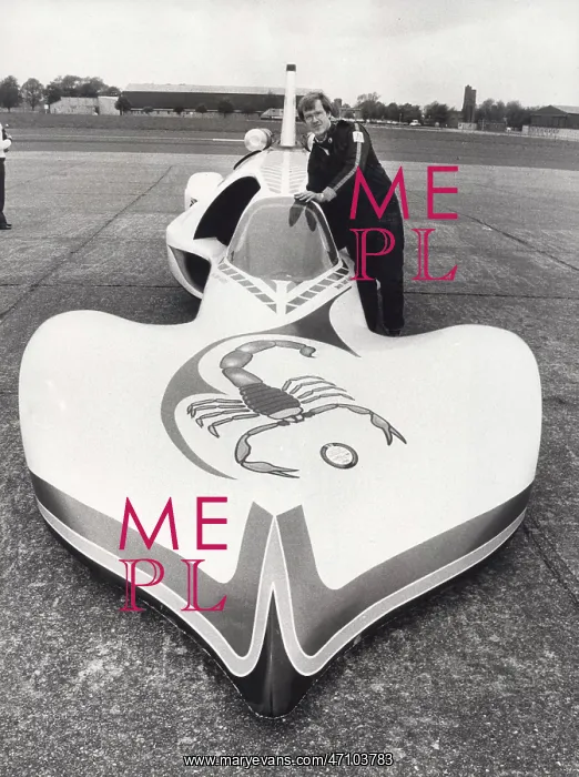 : Scorpion Jet Car in England : Scorpion Jet Car in England