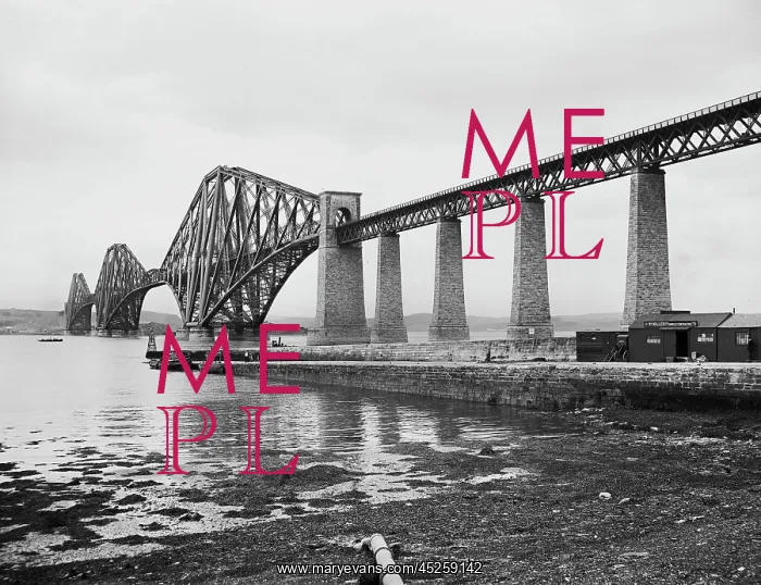: Scotland - Firth of Forth Bridge 1912 : Scotland - Firth of Forth Bridge 1912