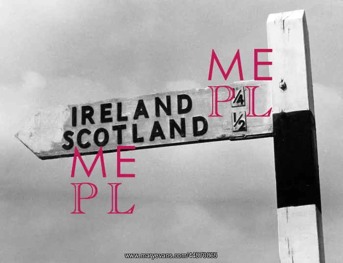 : SCOTLAND IRELAND SIGN : SCOTLAND IRELAND SIGN