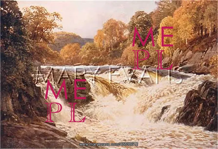 : SCOTLAND / TUMMEL FALLS : SCOTLAND / TUMMEL FALLS