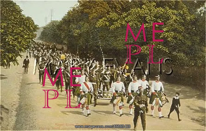 : SCOTS FUSILIERS PARADE : SCOTS FUSILIERS PARADE