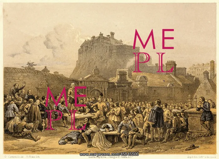 : SCOTS SIGN THE COVENANT : SCOTS SIGN THE COVENANT