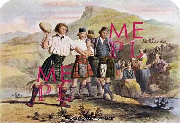 : SCOTS STONE THROWING : SCOTS STONE THROWING