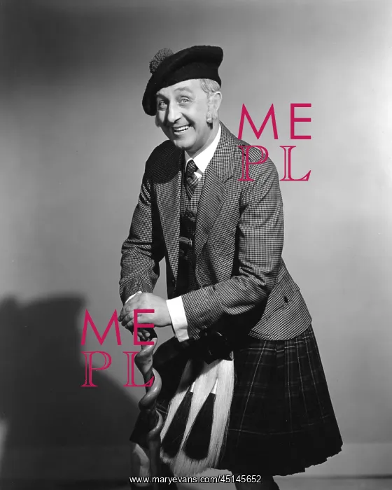 : Scotsman Leaning On His Shilalee : Scotsman Leaning On His Shilalee