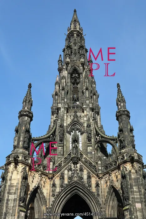 : Scott Monument, Edinburgh, Scotland : Scott Monument, Edinburgh, Scotland