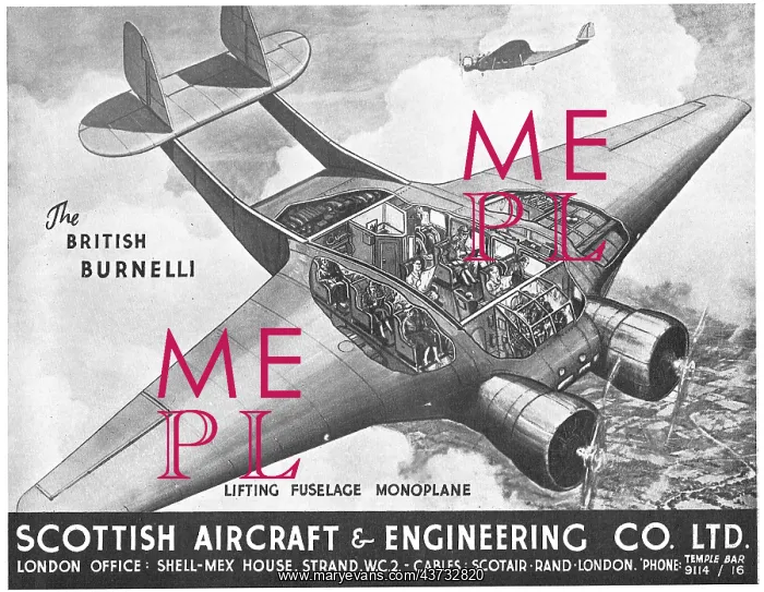 : Scottish Aircraft British Burnelli - Lifting Fuselage : Scottish Aircraft British Burnelli - Lifting Fuselage