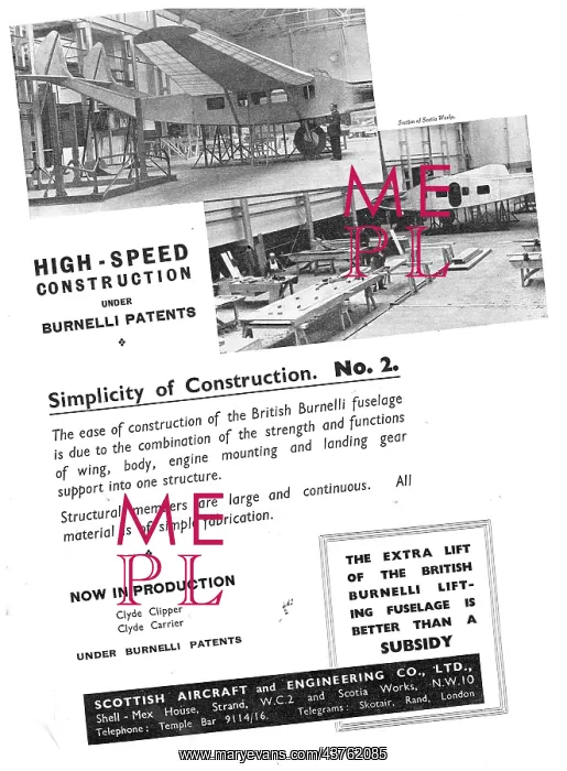 : SCottish Aircraft Clyde Burnelli : SCottish Aircraft Clyde Burnelli