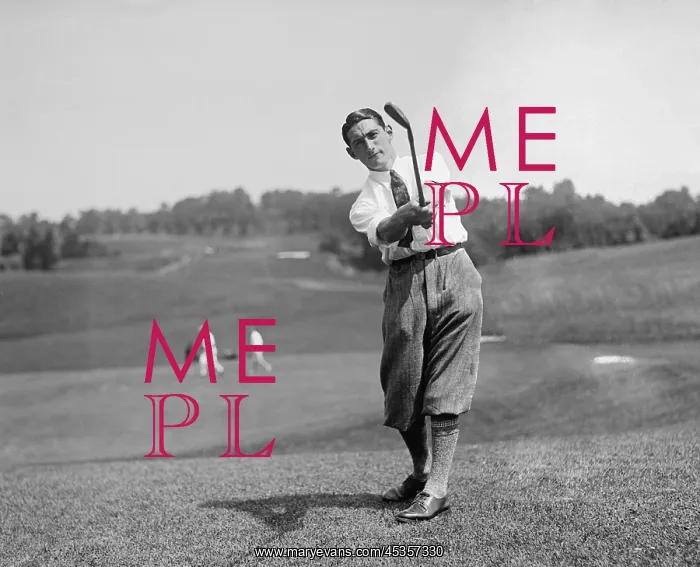 : Scottish-American golfer Tom Armour in the U.S : Scottish-American golfer Tom Armour in the U.S